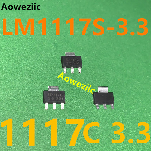 LM1117S-3.3 丝印 1117C 3.3 SOT-223 HTC 线性稳压器 3.3V 原装