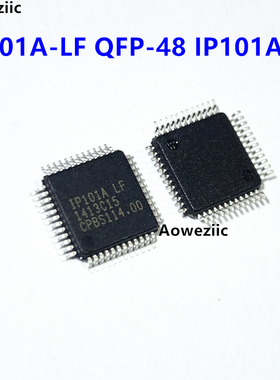 1个 IP101A-LF 封装 QFP-48 IP101A LF 以太网控制芯片 全新原装