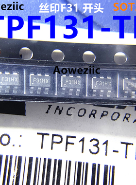 10个 TPF131-TR  SOT23-6 丝印F31 视频放大器滤波高清视频驱动器