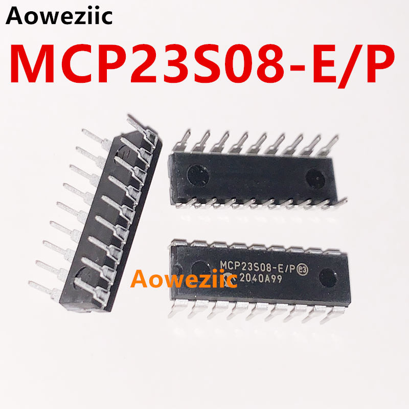 MCP23S08-E/P 直插DIP-18 接口IC I/O拓展器芯片 单片机 全新原装