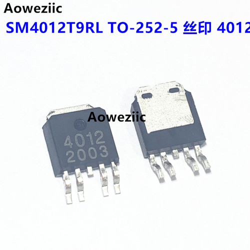 10个 SM4012T9RL TO-252-5 场效应管 N+P沟道40V 30A 19mΩ  原装