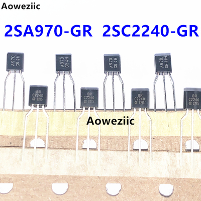 2SA970-GR 2SC2240-GR TO-92 小功率音频功放IC 晶体管对管三极管