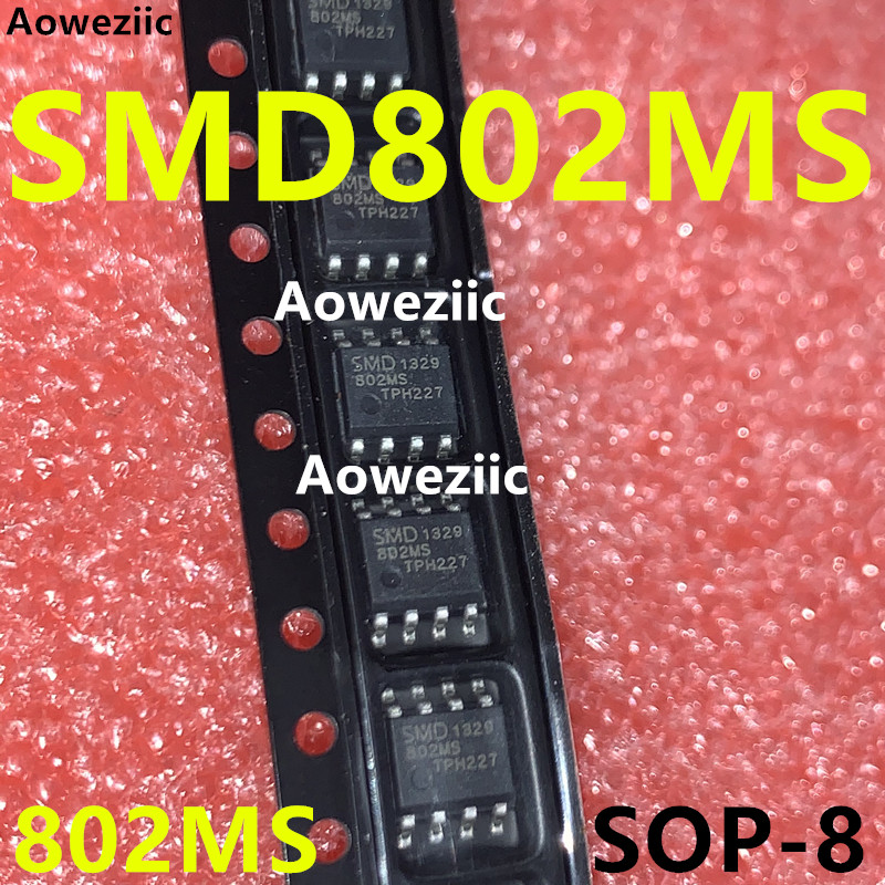SMD802MST 丝印 802MS SMD802MS LED恒流驱动芯片 贴片SOP-8 全新