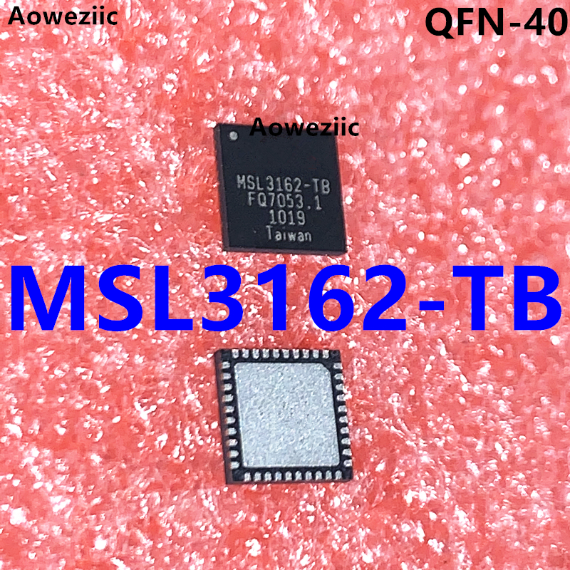 MSL3162-TB QFN40 LED驱动控制芯片 串行10个LED 60mA供多颜色LED