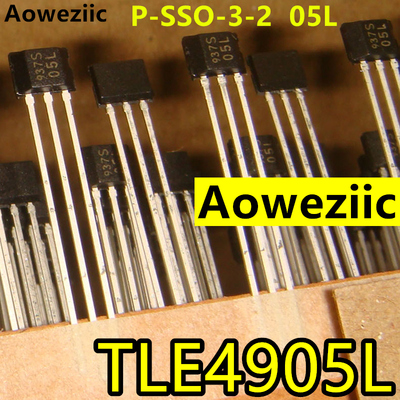 TLE4905L 丝印 05L P-SSO-3-2 磁性传感器单极霍尔开关元件汽车IC
