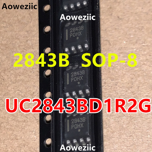 UC2843BD1R2G 2843B 2843 SOP-8 高性能电流模式PWM控制器 原装