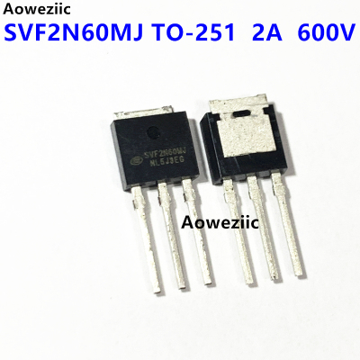 10个 SVF2N60MJ TO-251 直插 N沟道 耐压:600V 电流:2A 全新原装