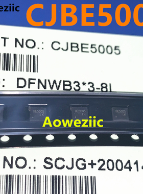 CJBE5005 DFNWB3x3-8L-K 场效应管(MOSFET)双N沟道(共漏) 20V 10A
