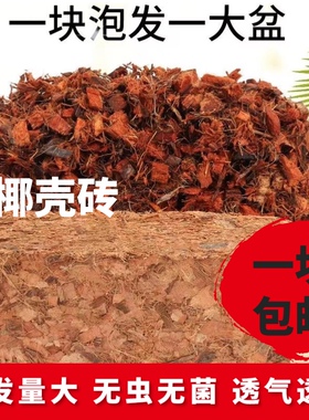 粗椰壳营养土椰糠椰土通用型无菌无虫多肉养花种菜肥料兰花乌龟
