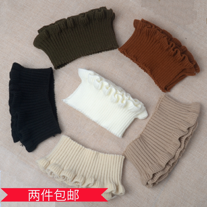 毛线罗纹毛衣袖口领口荷叶边罗纹服装辅料秋冬款针织衫毛衣配件