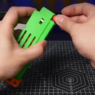 工匠直龙爪弹簧配件软蛋发射器长弓弹匣恒力簧文具盒不锈钢弹簧