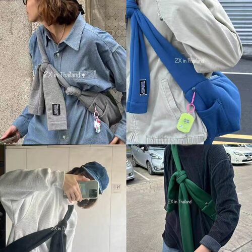 不是衣服?是包包!泰国小众设计师潮牌个性松弛斜挎包多功能包