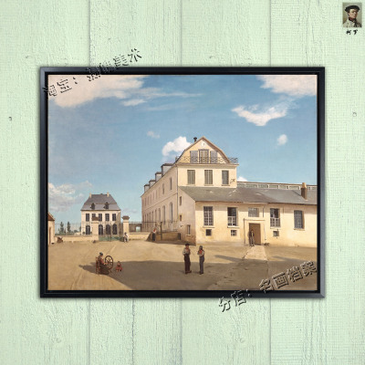 亨利先生的房屋及工厂Soissons, Houses and Factory of Henry 画