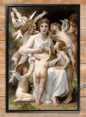 袭击 The Assault 布格罗 William Adolphe Bouguereau 布格罗 画