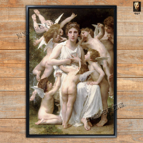 袭击 The Assault 布格罗 William Adolphe Bouguereau 布格罗 画