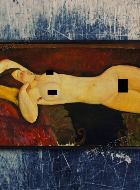 裸女风人物肖像画古典女子
