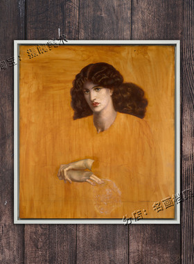 窗边的女人 La Donna Della Finestra(The Lady of Pity)油画艺术