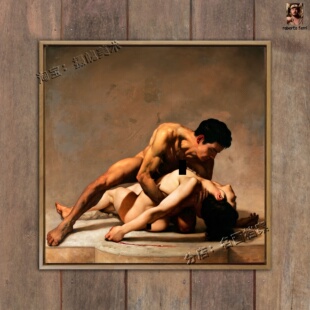 宽慰 罗伯特费里 装饰挂墙画生死恋爱情离别世界名画《Sigillum》