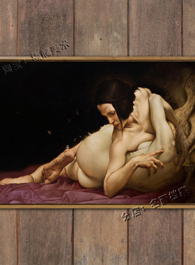 暗影禁所DIAFANA-ALCOVA roberto ferri 罗伯特 费里油画现代作品