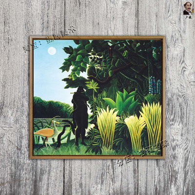 舞蛇人 The Snake Charmer 诱蛇者 亨利卢梭油画 Henri Rousseau