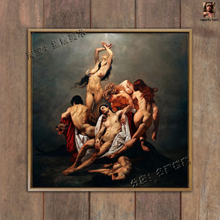 安魂曲 roberto ferri 罗伯托 费里 作品挂画世界名画《requiem》