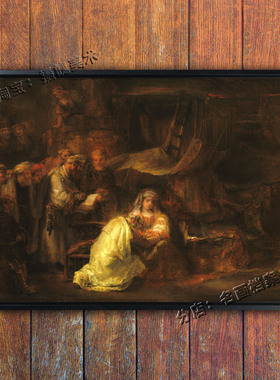 割礼 circumcision 伦勃朗 风俗画 Rembrandt 世界名画 西方油画