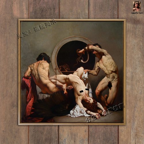 日蚀的形成 传说典故ferri世界名画《La Nascita dell'Eclissi》