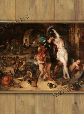 从战场归来 The Return from War Mars Disarmed by Venus 鲁本斯