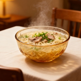 出口加厚2只装汤面碗面碗拉面碗微波炉加热玻璃碗食品级耐高温