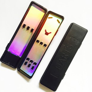 飞镖收纳盒子 飞标便携塑料盒 飞镖套装镖盒 飞镖包装