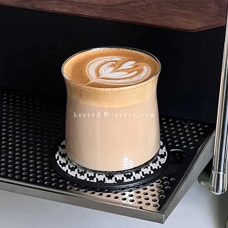 简约ins玻璃反口咖啡杯