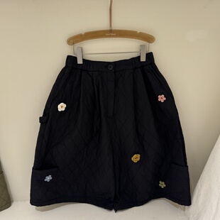 秋季 女款 新款 宽松休闲百搭七分裤 韩版 2025韩系设计款