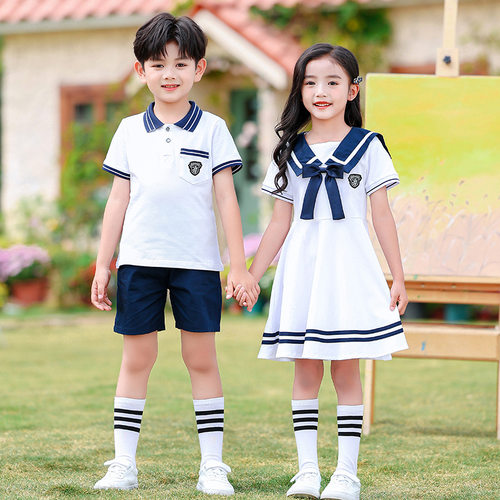 六一节儿童演出服小学生大合唱男女童学院风班服女童舞蹈表演