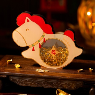 2026马年新年装饰品桌面小马摆件春节过年客厅餐桌喜庆氛围感布置