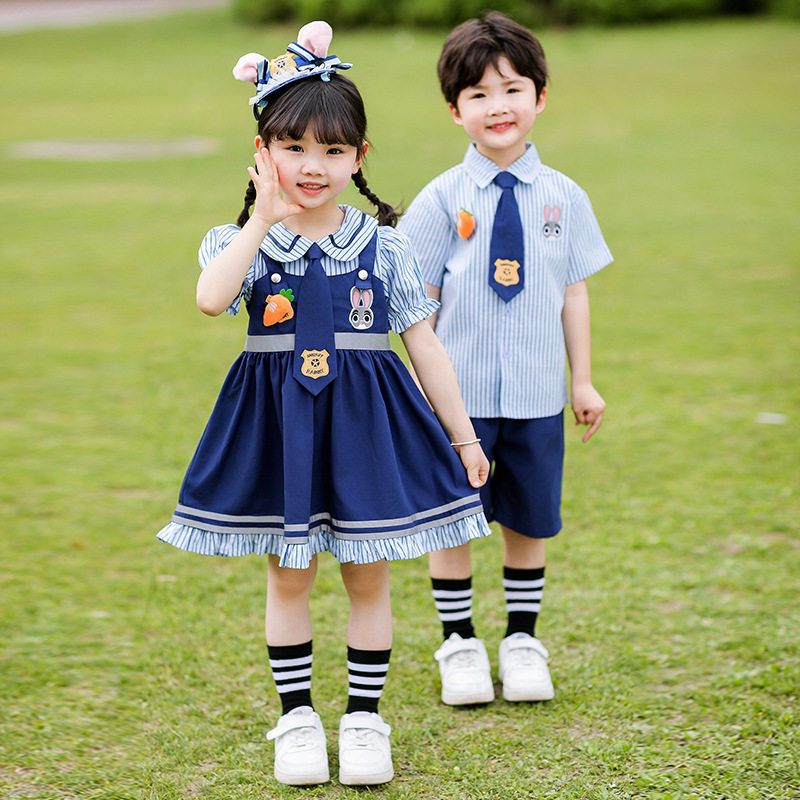 六一儿童合唱演出服幼儿园大班毕业服小学生朗诵表演服英伦风班服