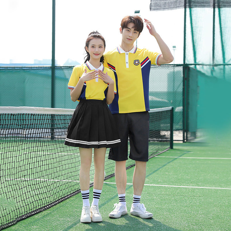 夏季初中高中生校服休闲套装毕业班服学生运动会团体服 厂家批发
