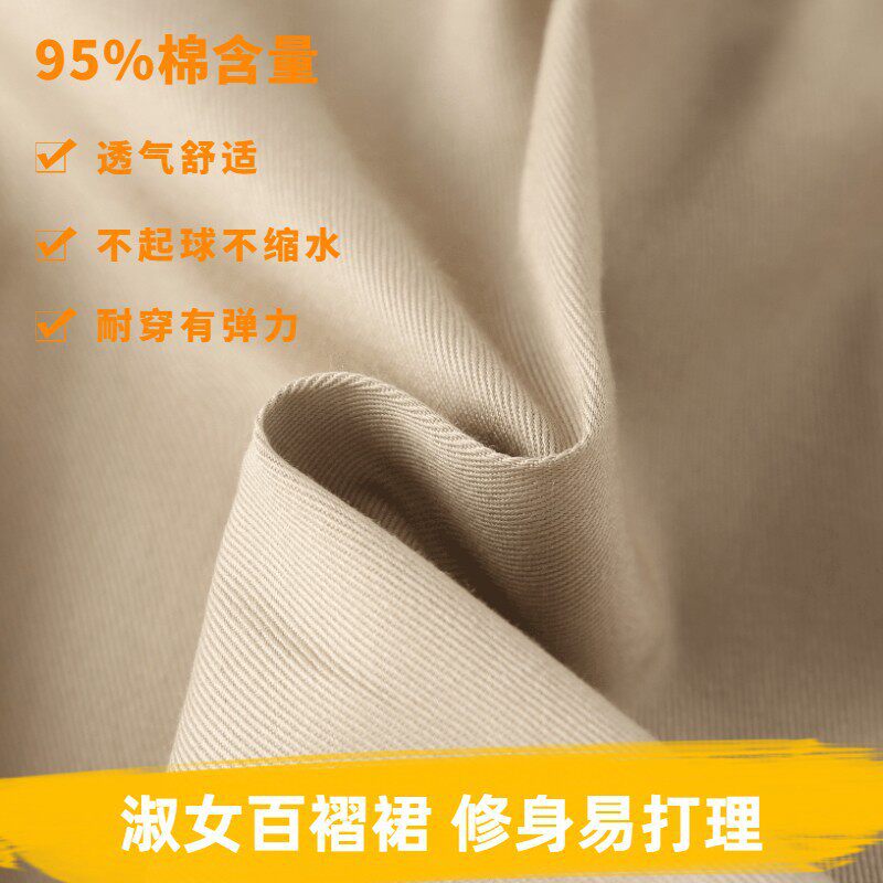 学院校服儿童校园卡其藏青色半身裙学院 淑女校服百褶裙半身裙