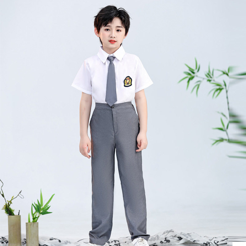 六一儿童演出服男女童校服学院风套装幼小学生运动会大合唱表演服