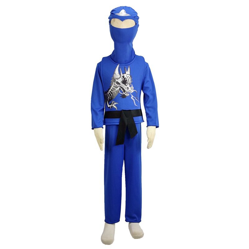 万圣节服装忍者角色扮演服乐高忍者NINJA衣服儿童舞台表演服