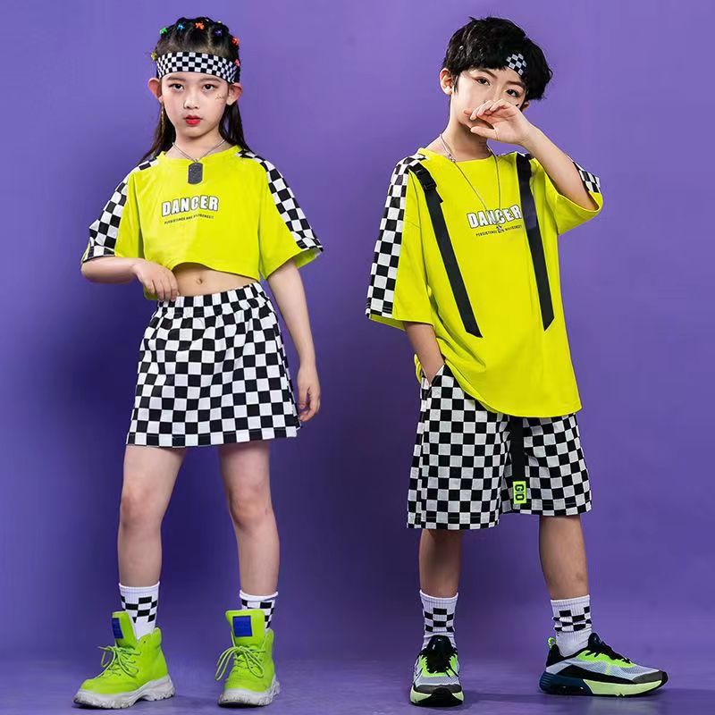 春季儿童表演服运动会拉拉队幼儿舞蹈服小学生团体啦啦操演出服装