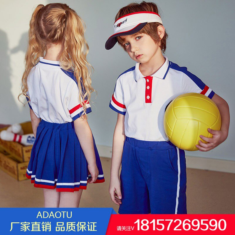 2024夏季新款儿童学生运动校服套装幼儿园园服两件套班服厂货直供