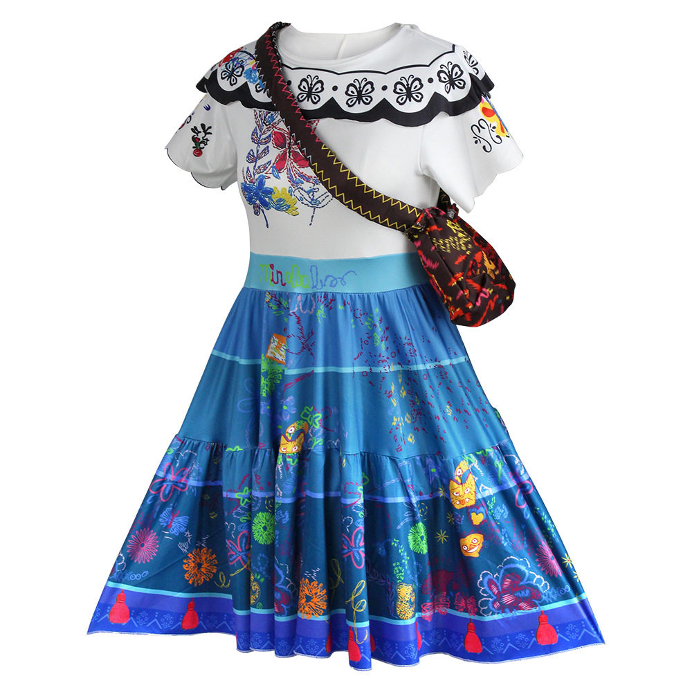 魔法满屋cos儿童成人表演服米拉贝cosplay服装节日扮演礼服裙子