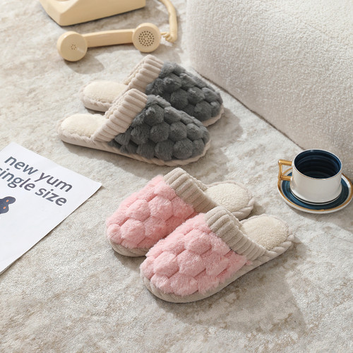 棉拖鞋女士冬季室内居家居保暖2023新款毛毛拖鞋男款家用男士冬天