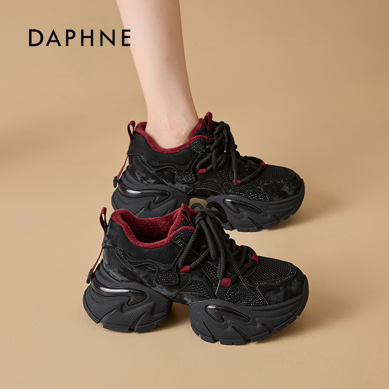 达芙妮老爹鞋2025秋季新款百搭女