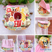 飞鼠蜜袋鼯棉窝 Candy 加绒毯子窝 包邮 Sea蜜袋鼯 加厚冬季