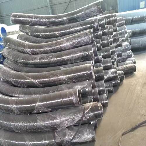 加强及3p无e氟缝钢管弯三头通涂塑衬塑DN100衬四TPEP8710保温管件
