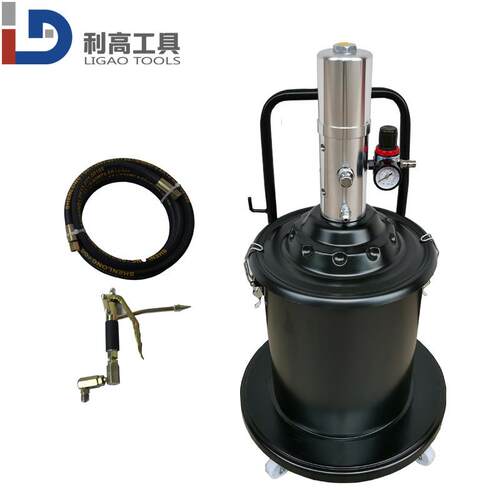 厂家20升气动高压注油器 气动黄油机20升 气动油脂加注器20L