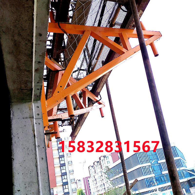 pc装配式建筑三角脚手架扶壁式外架施工防护悬挑架支持定制