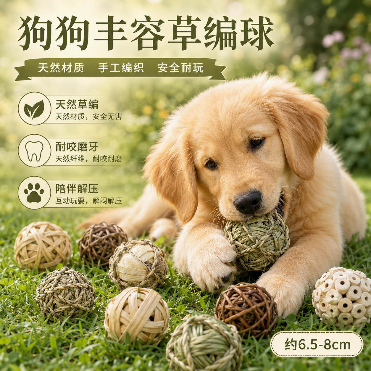 达优玩狗狗丰容玩具天然