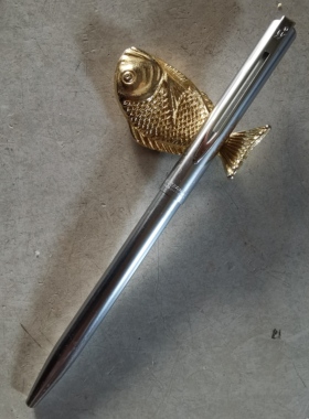 阅古斋日本回流法国威迪文正品二手圆珠笔怀旧学生文具练字笔包邮